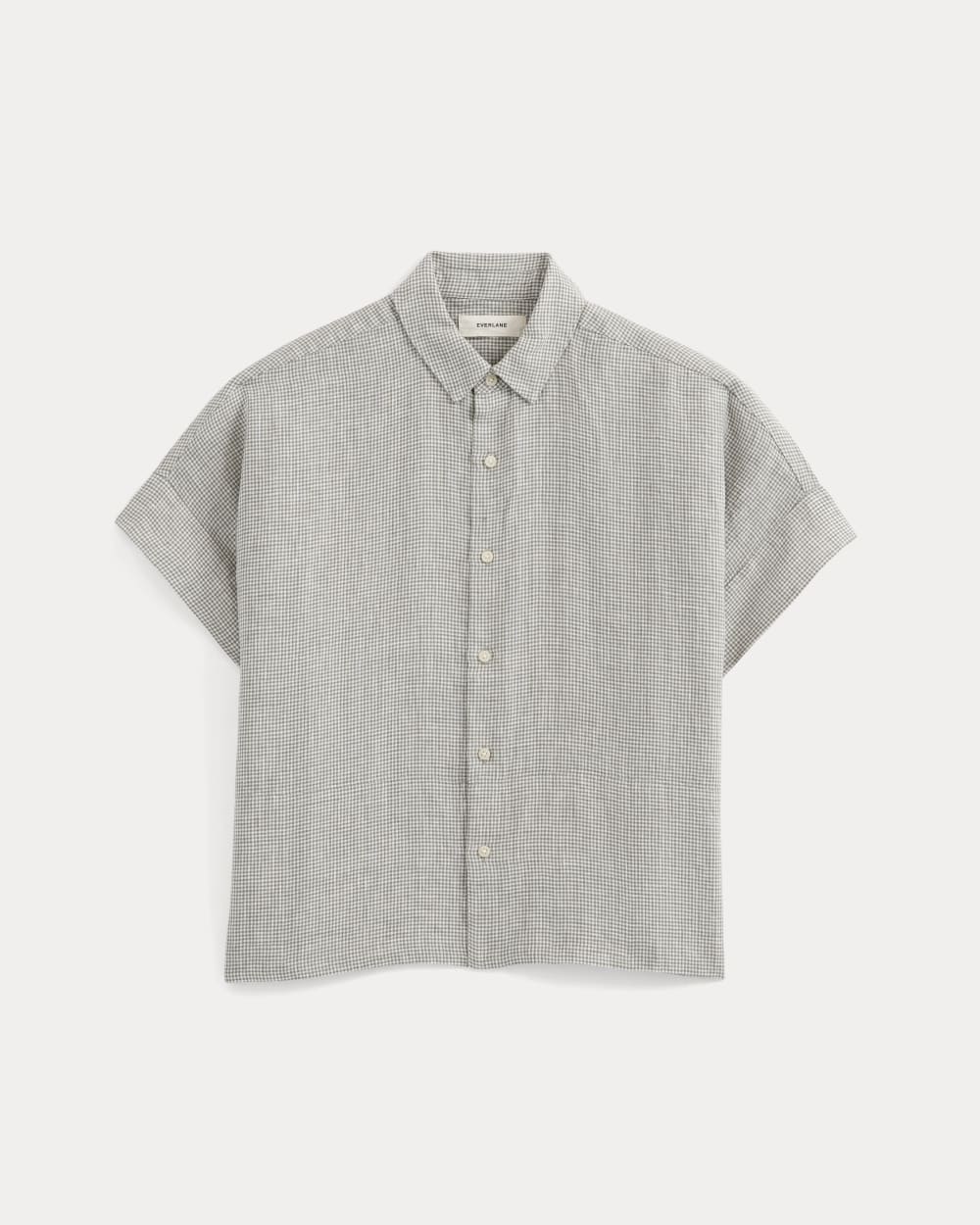 The Boxy Shirt in Linen | Agave Green - Image 2