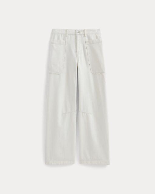 Alternative view of The Gardener Pull-On Jean | Bone