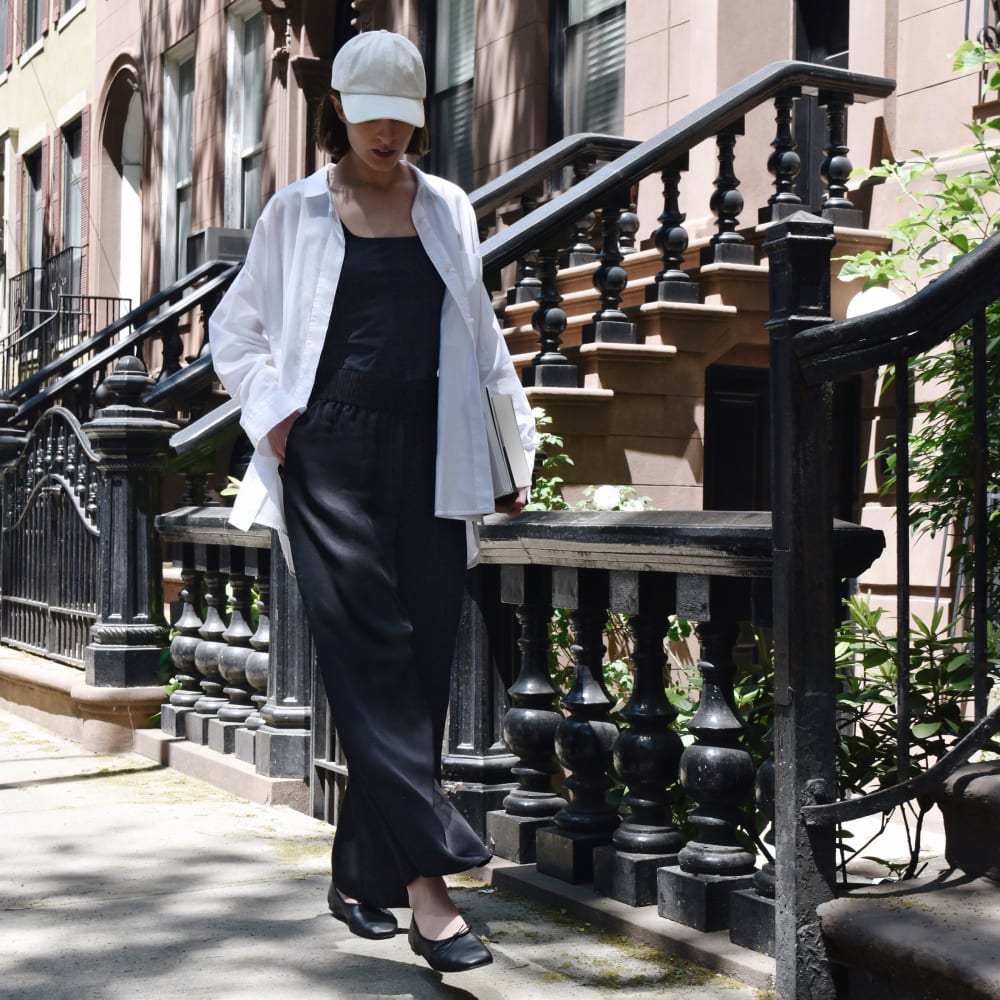 The Poplin Tie Back Shirt | White - Image 9