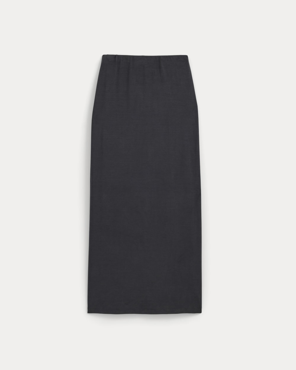 Maxi Skirt in Butterknit | Black - Image 2