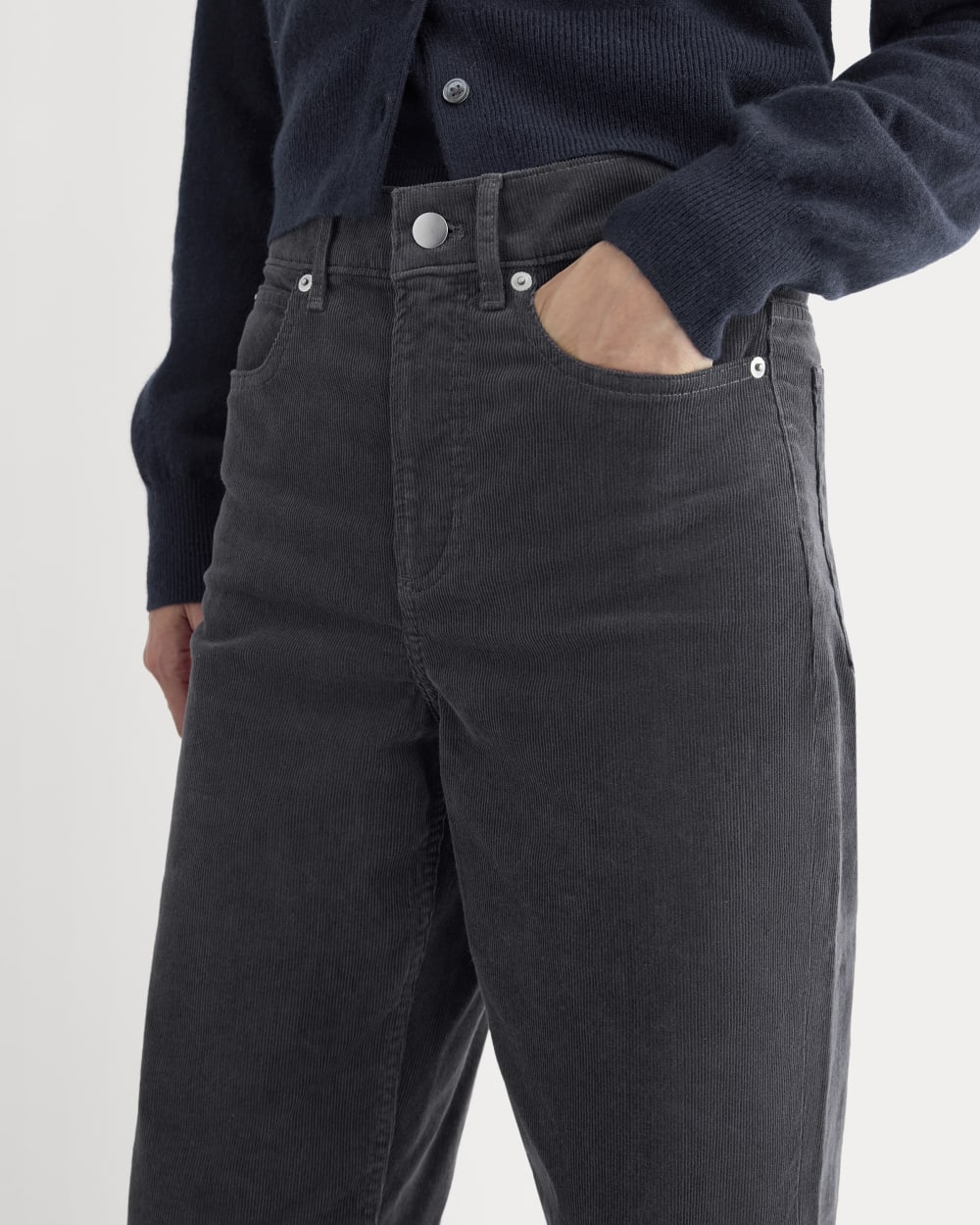 The Way-High® Corduroy Pant | Graphite - Image 4