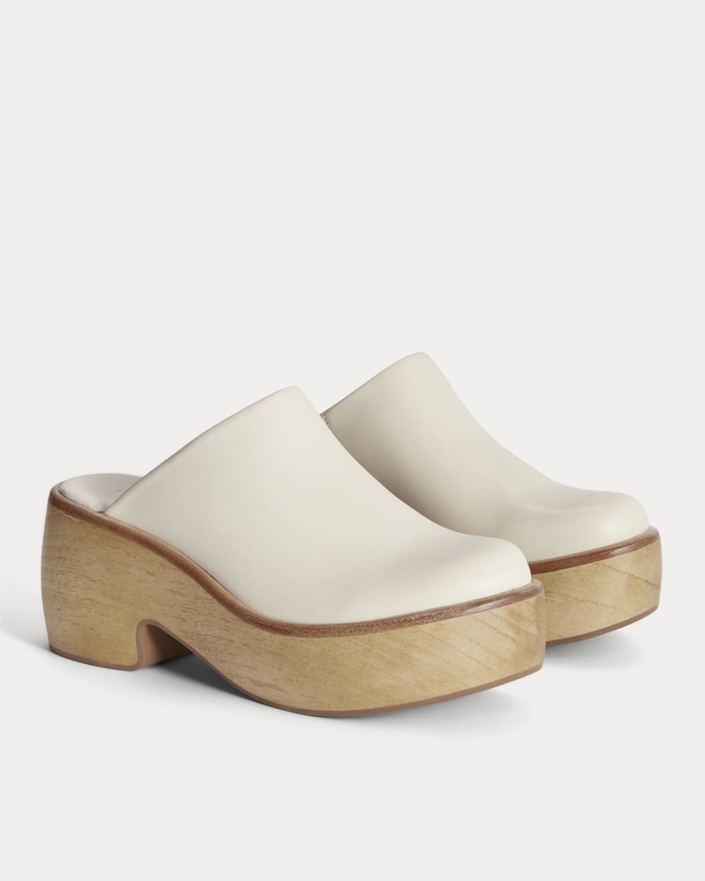 The Wooden Puffa Clog | Canvas - Image 3