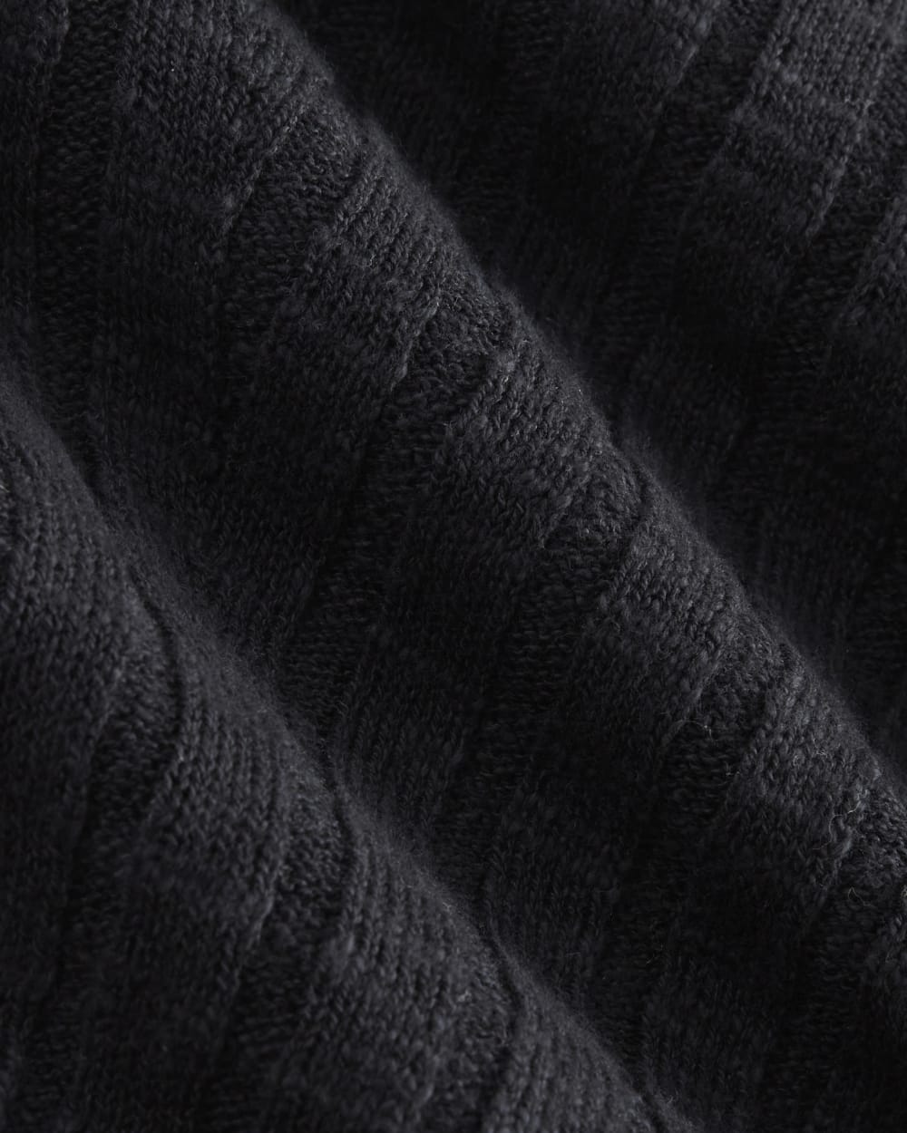 The Oversized Tee in Cotton Linen | Black - Image 6