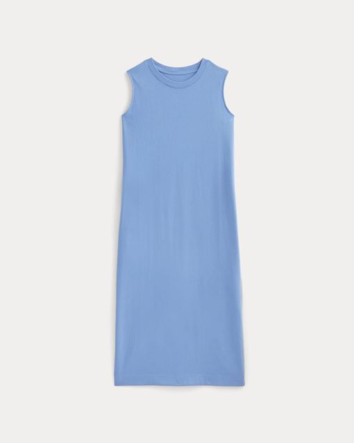 Alternative view of The Weekend Tank Dress | Blue Opal