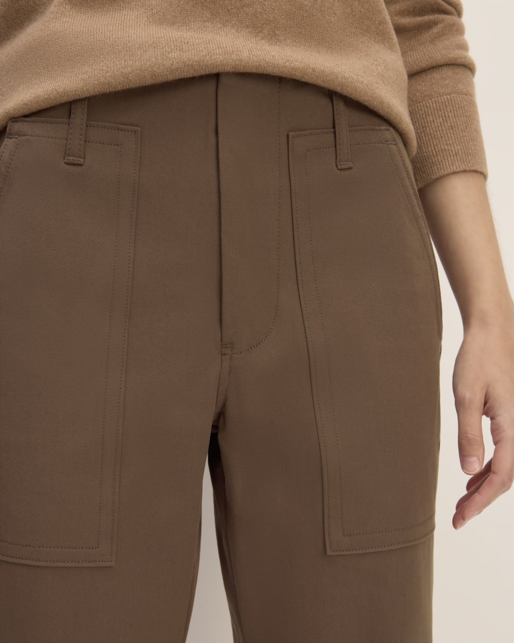 The Bi-Stretch Utility Pant | Cocoa - Image 4