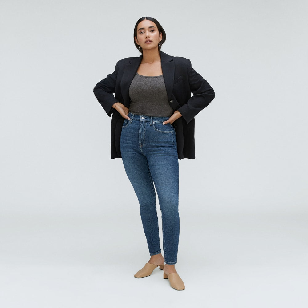 The Way-High® Hourglass Skinny Jean | Authentic Blue | 28.75 Inseam