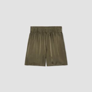 Alternative view of The Satin Pull-On Short | Kalamata