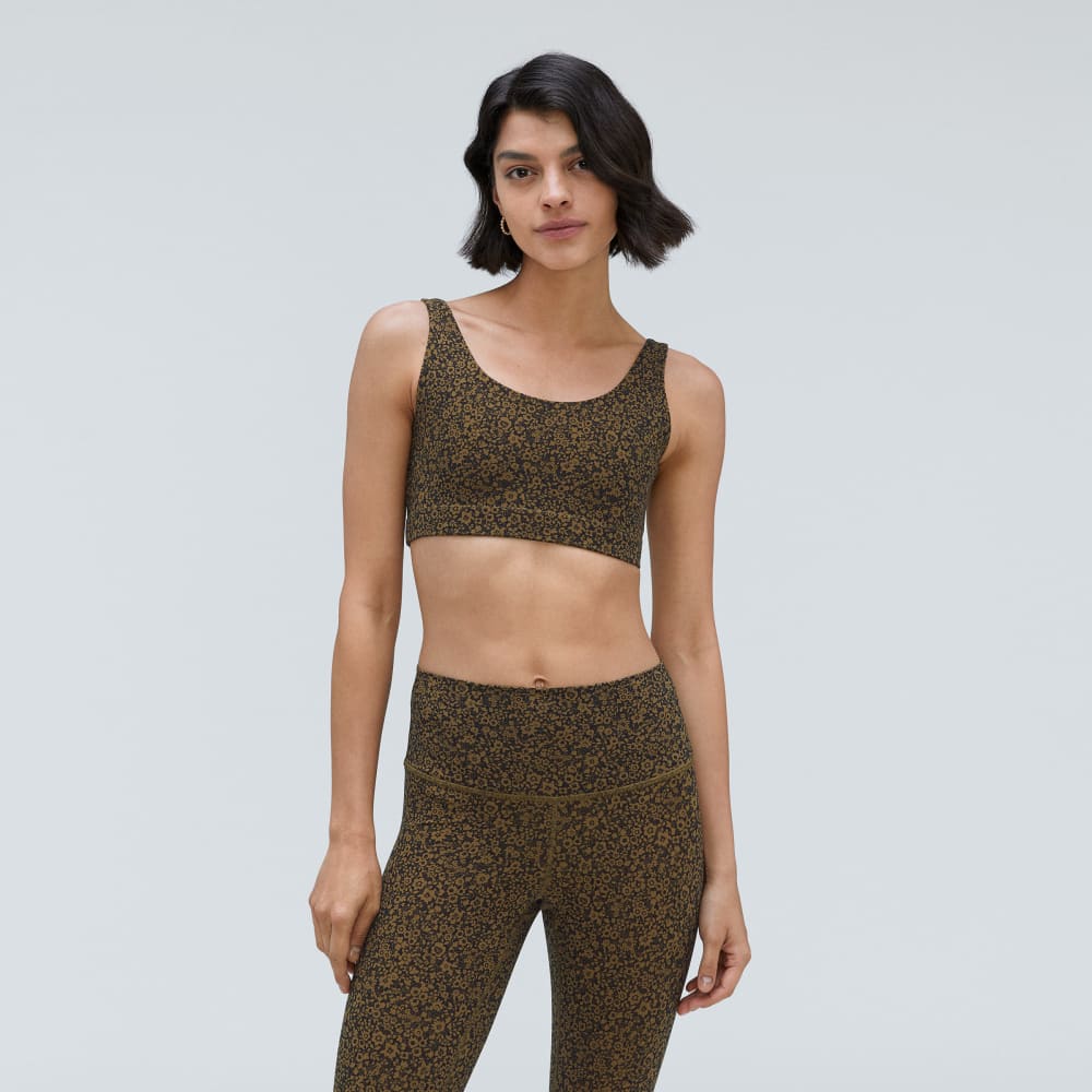The Perform Bra® | Black / Breen Floral - Image 2