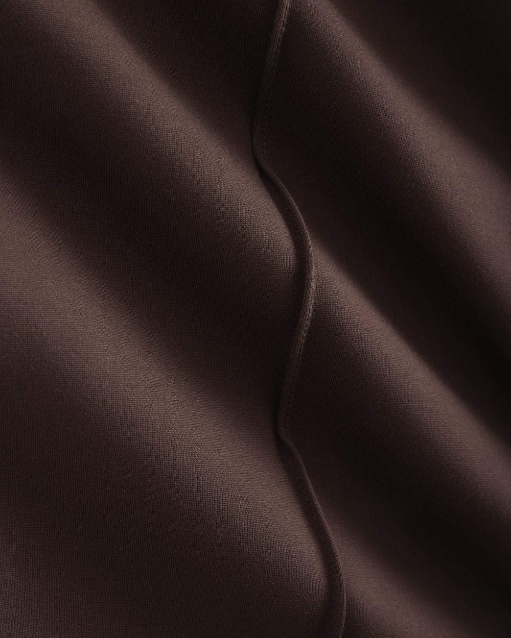 Ponte Wide-Leg Trouser | Dark Chocolate - Image 5