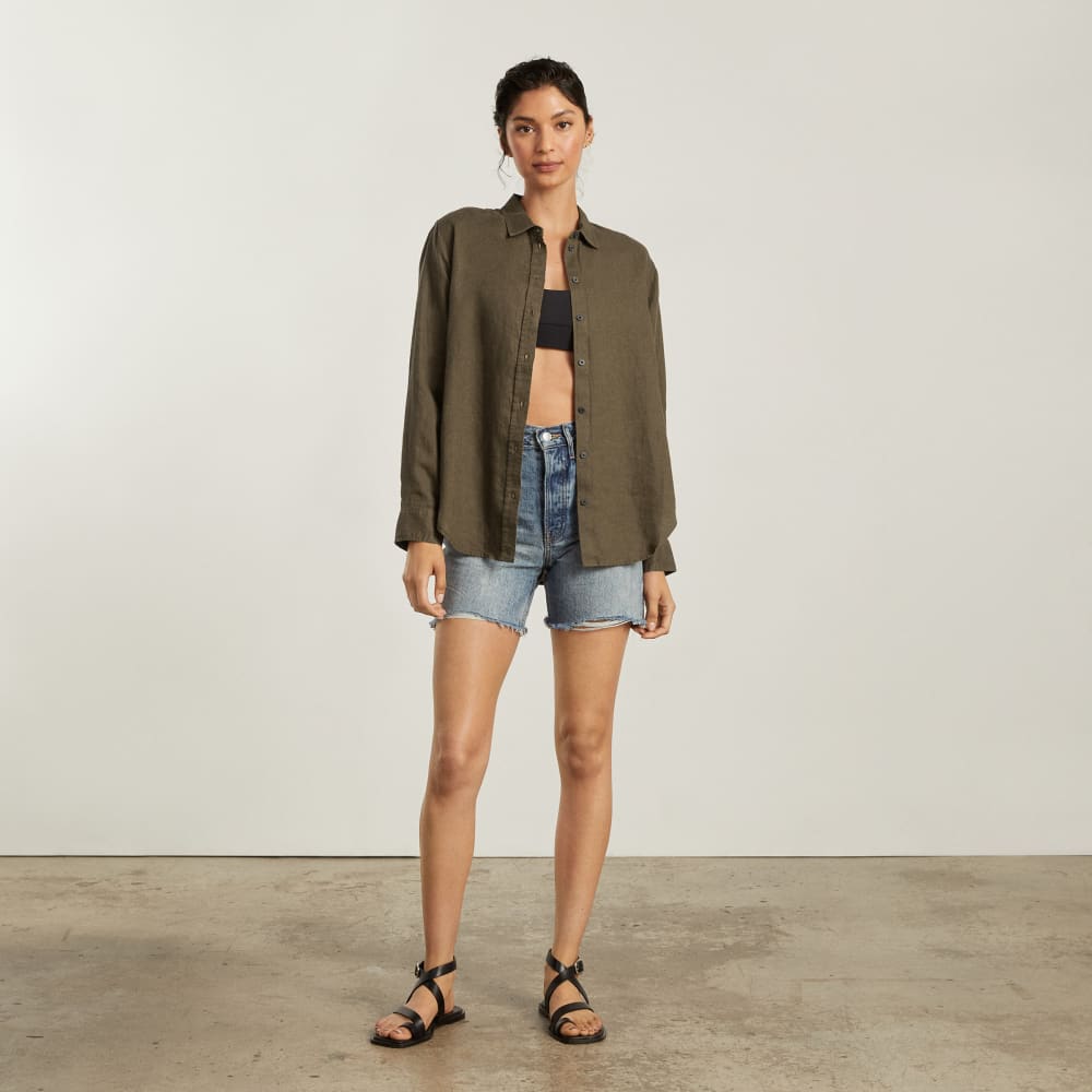 The Must-Have Shirt in Linen | Beech - Image 6