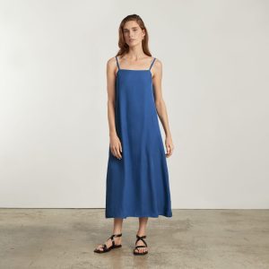 Alternative view of The Japanese GoWeave®  Slip Dress | Deep Blue
