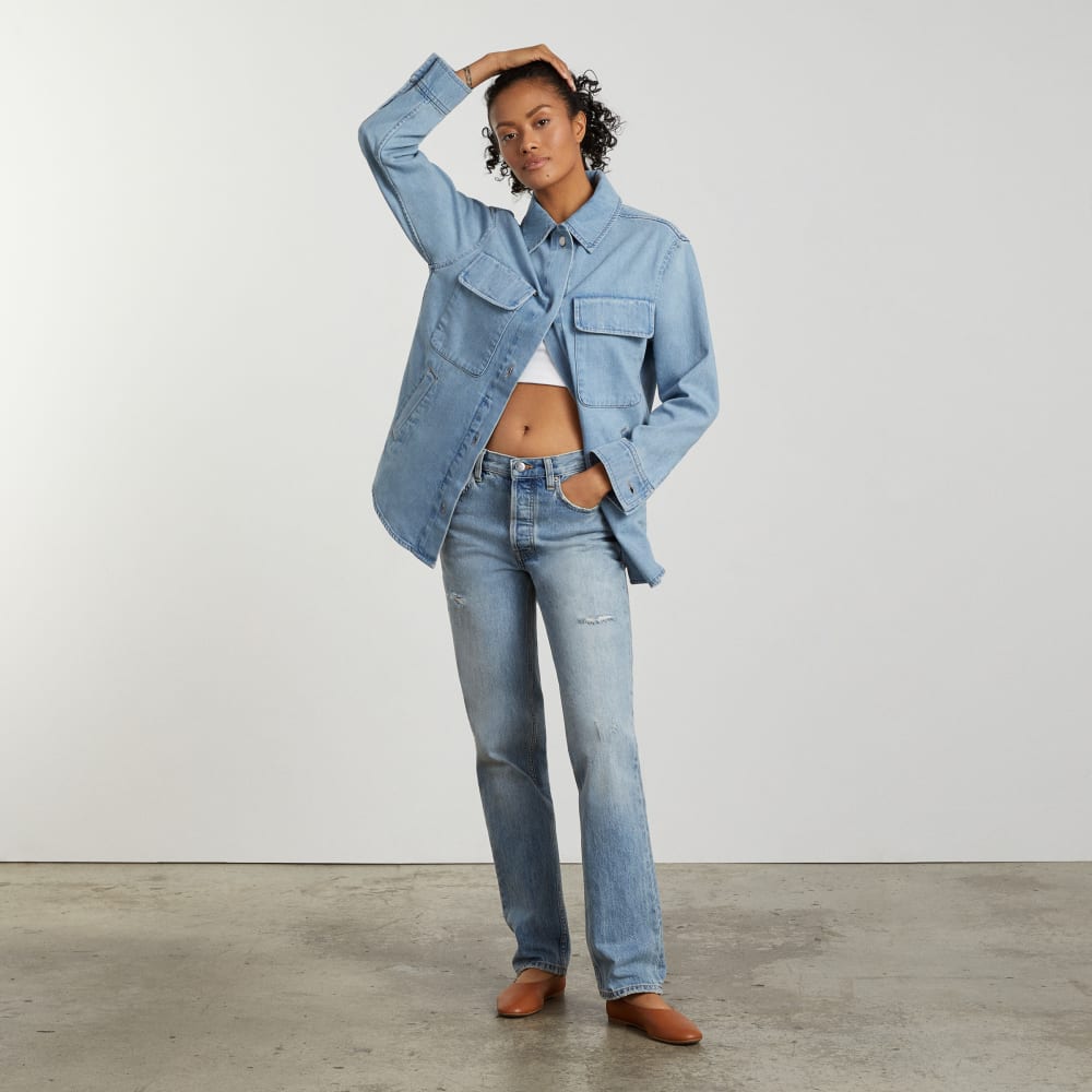 The Denim Shirt Jacket | Myrtle Sky - Image 6