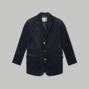 Alternative view of The Corduroy '80s Blazer | Deep Navy