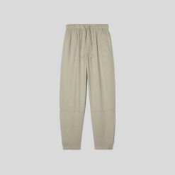 Alternative view of The Linen Pull-On Barrel Pant | Seagrass