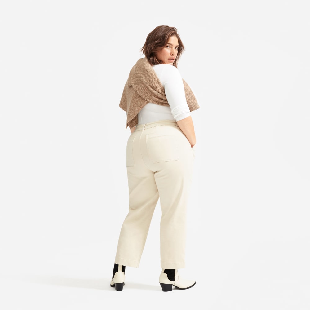 The Straight-Leg Crop | Sandstone | Regular - Image 5
