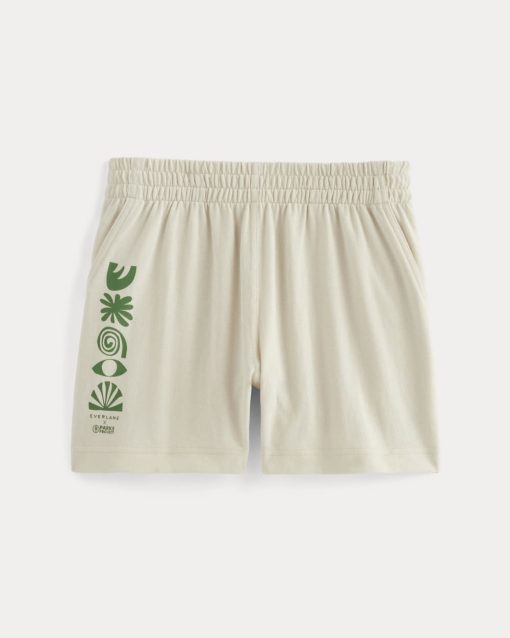 Alternative view of The Everlane x Parks Project Off-Duty Short | Natural / Green