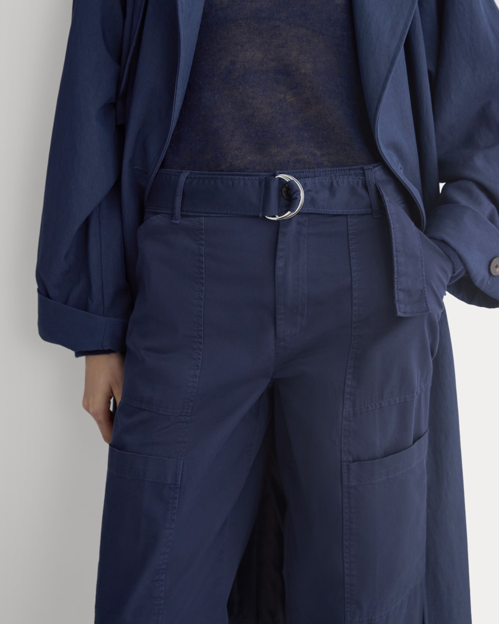 Utility Straight-Leg Cargo Pant | Navy - Image 4