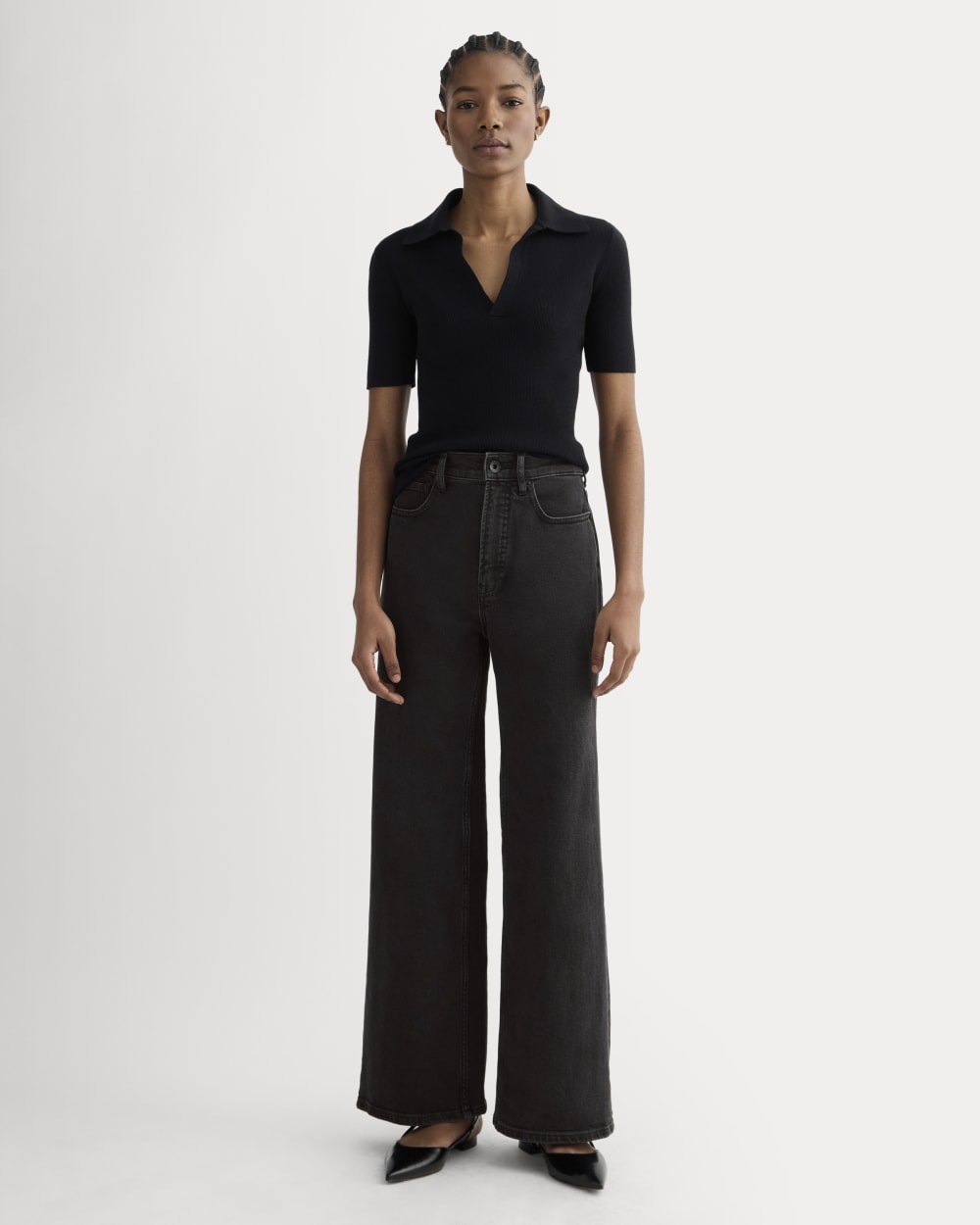 The Way-High® Sailor Jean 2.0 | Washed Black | 29.5 Inseam