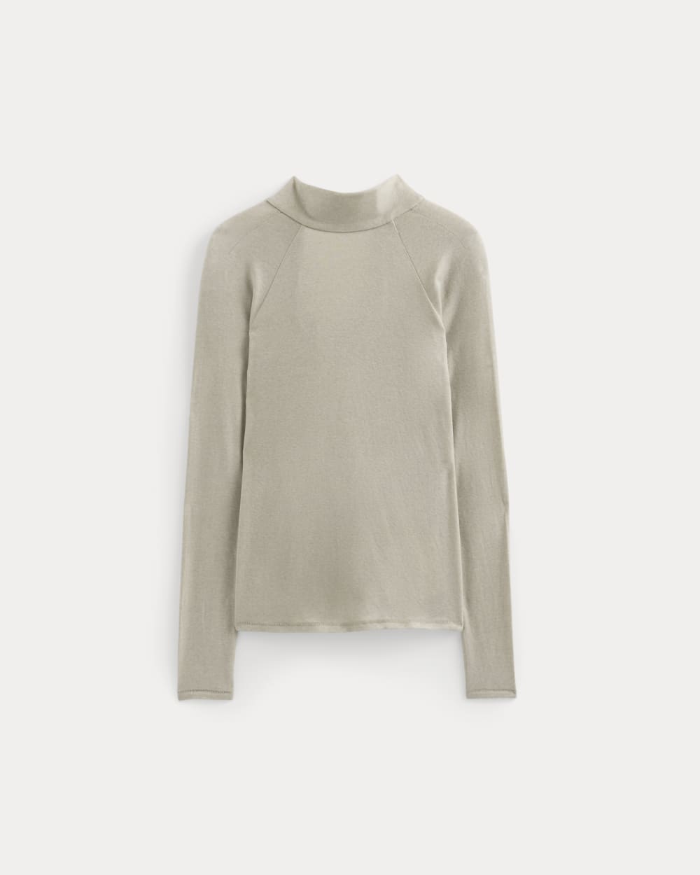 Tie-Neck Top in Butterluxe | Heather Wheat - Image 2