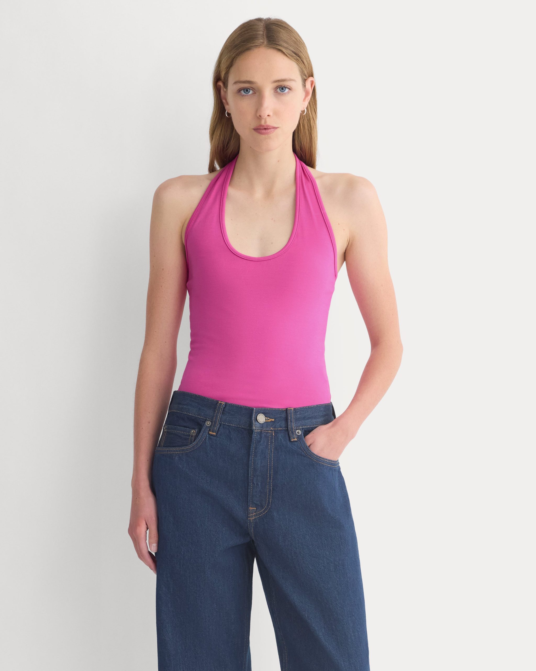Halter Tank | Rose Violet
