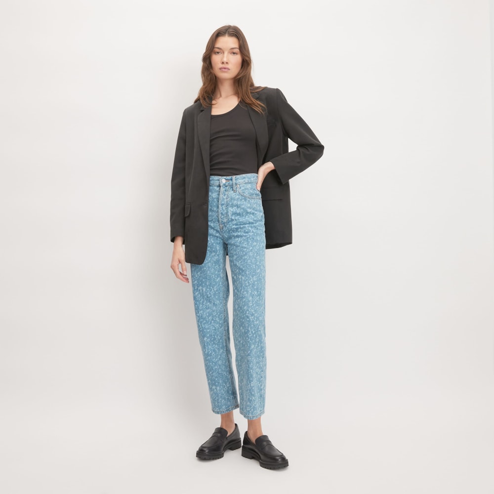 The Rigid Way-High® Jean | Light Painterly Strokes | 27.5 Inseam