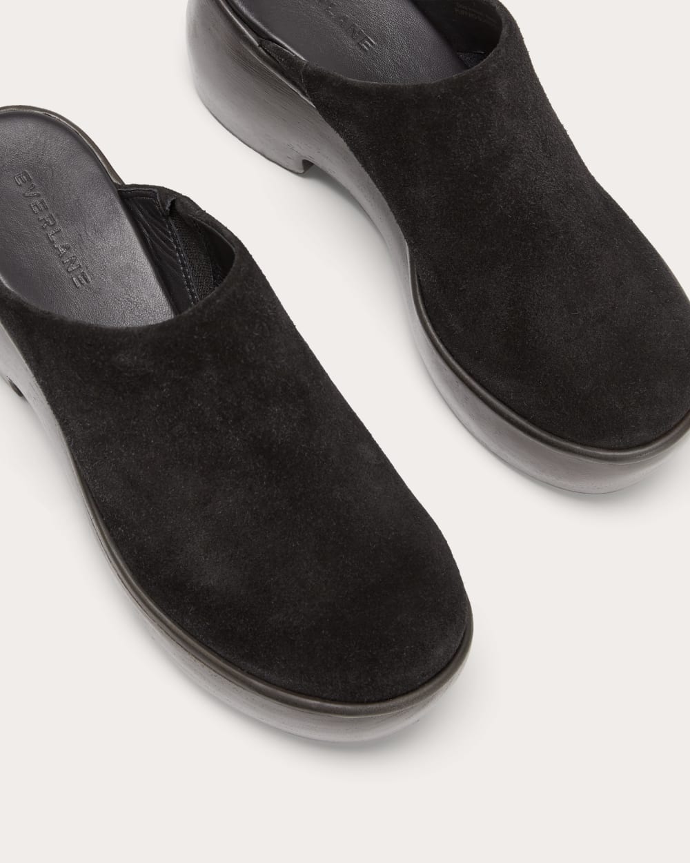 The Wooden Puffa Clog | Black Suede - Image 7