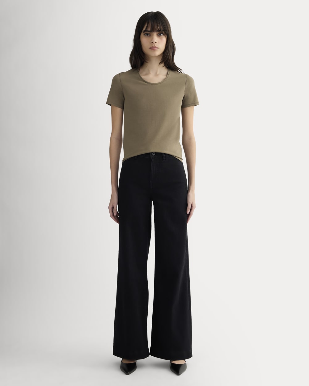 The Form Tee | Deep Taupe - Image 3