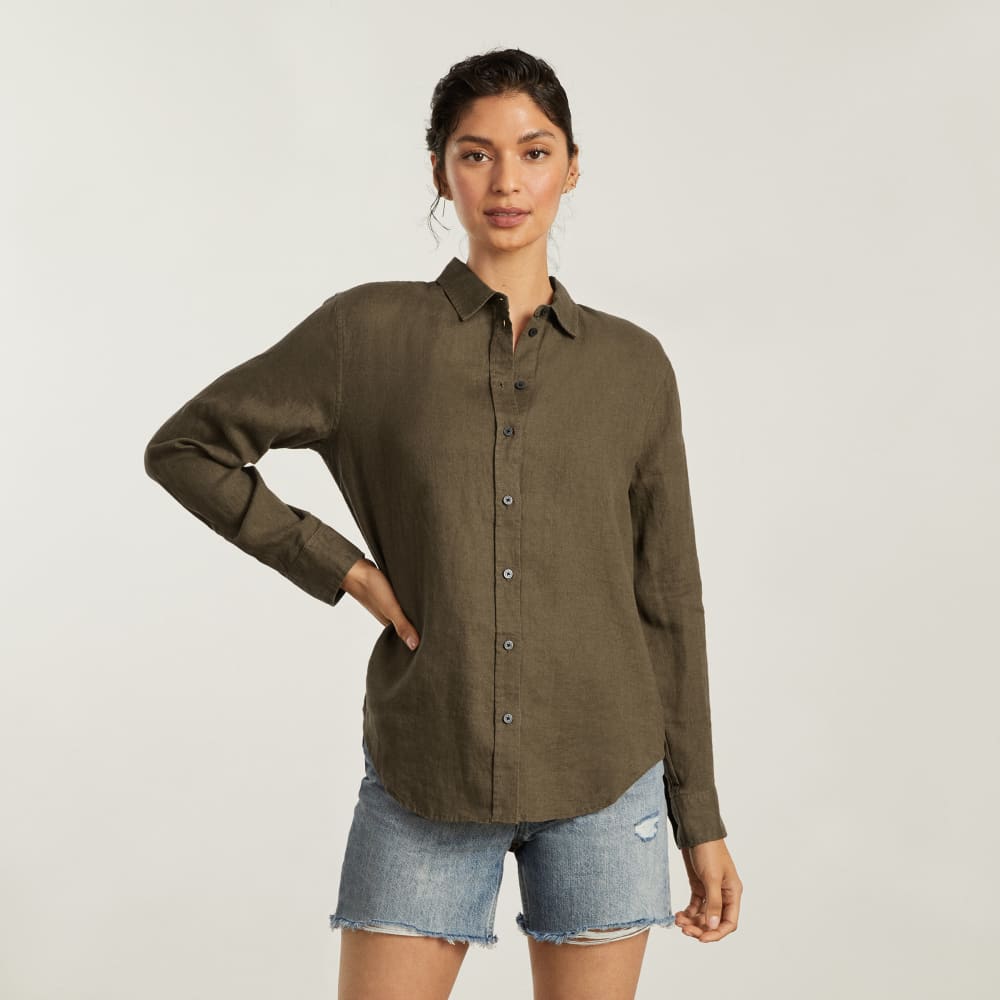 The Must-Have Shirt in Linen | Beech - Image 2