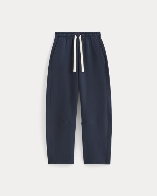 Alternative view of Luxe Fleece Barrel Sweatpant | Navy