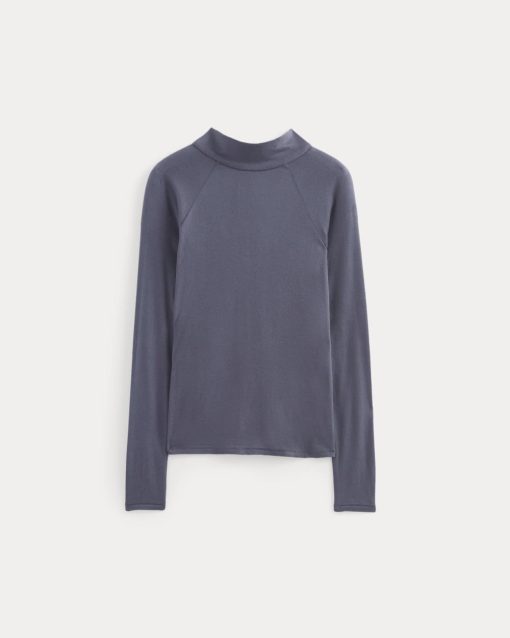 Alternative view of Tie-Neck Top in Butterluxe | Graystone