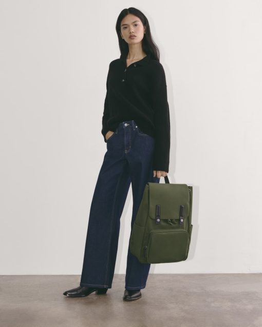 Alternative view of The Canvas Backpack | Dark Forest