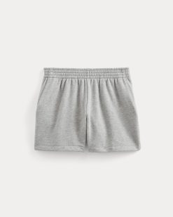 Alternative view of The Off Duty French Terry Short | Heathered Grey