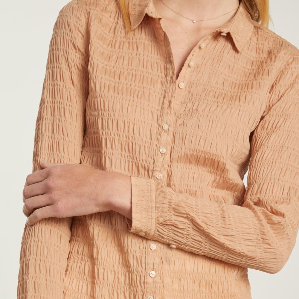 The Button Smock Top | Hazelnut - Image 6