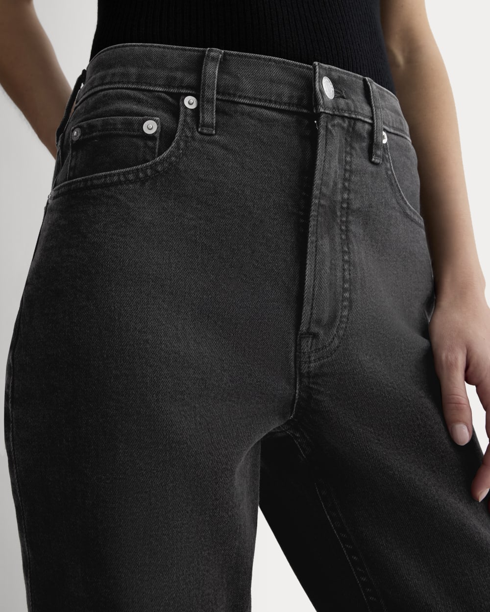 The Original Cheeky® Jean | Washed Black | 28.5 Inseam - Image 4