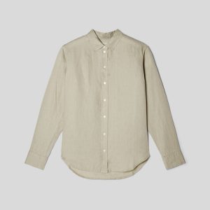 Alternative view of The Must-Have Shirt in Linen | Seagrass
