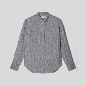 Alternative view of The Must-Have Shirt in Linen | Canvas Tan / Navy