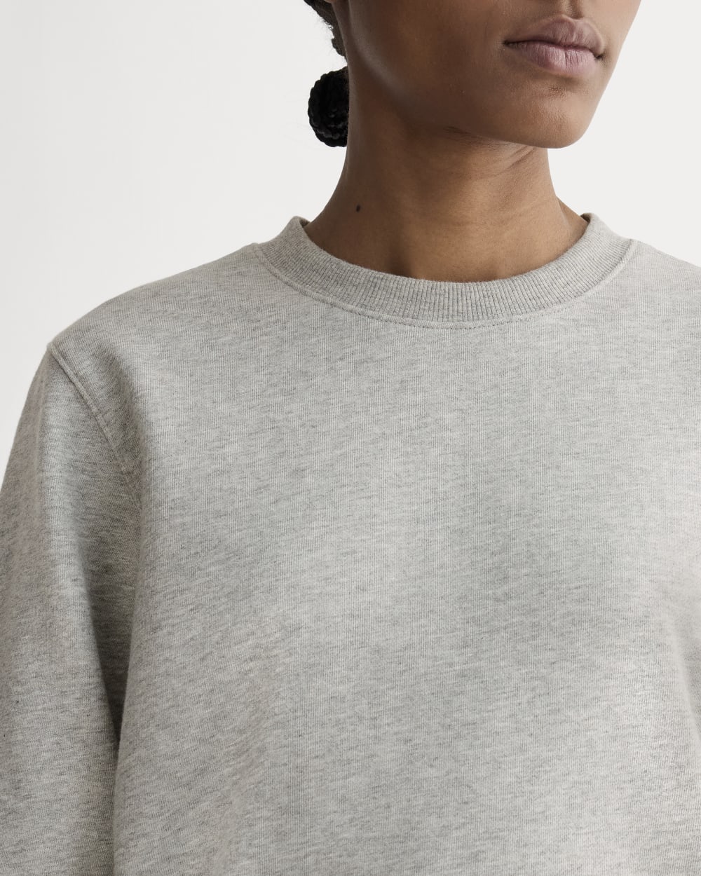 The Off-Duty Terry Crew | Heathered Grey - Image 3