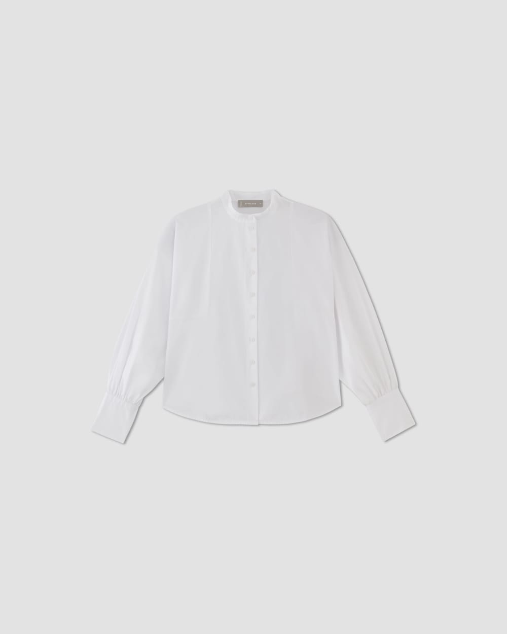 The Oversized Raglan Shirt | White - Image 2