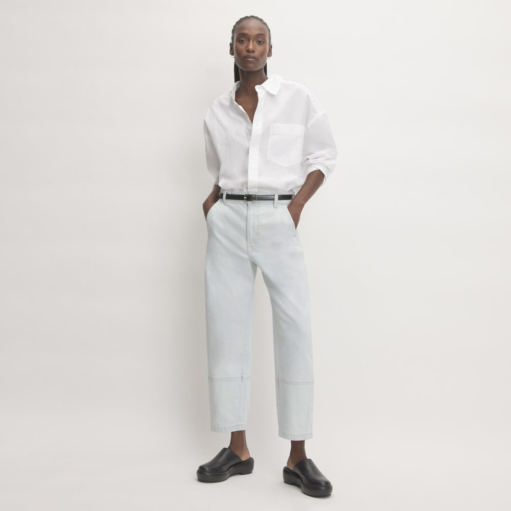 The Utility Barrel Jean | Icy Water | Regular - Image 6