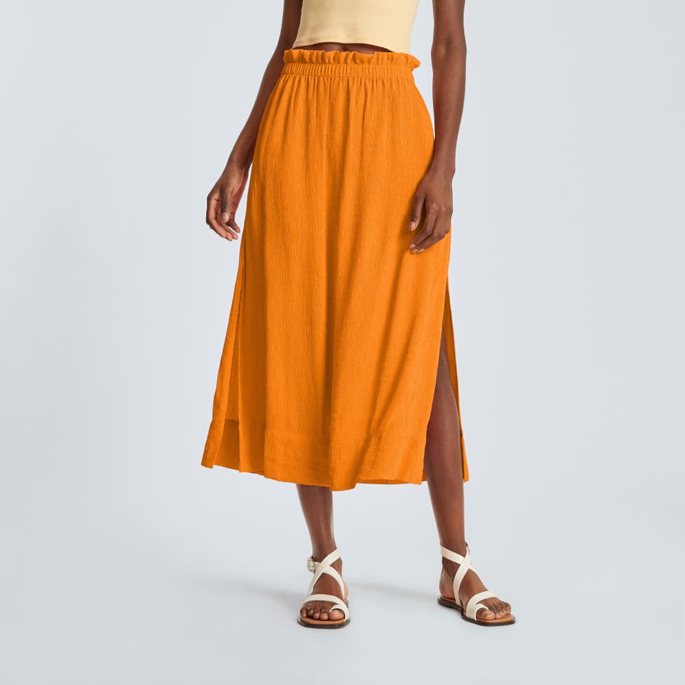 The Naia™ Ripple Skirt | Turmeric - Image 2