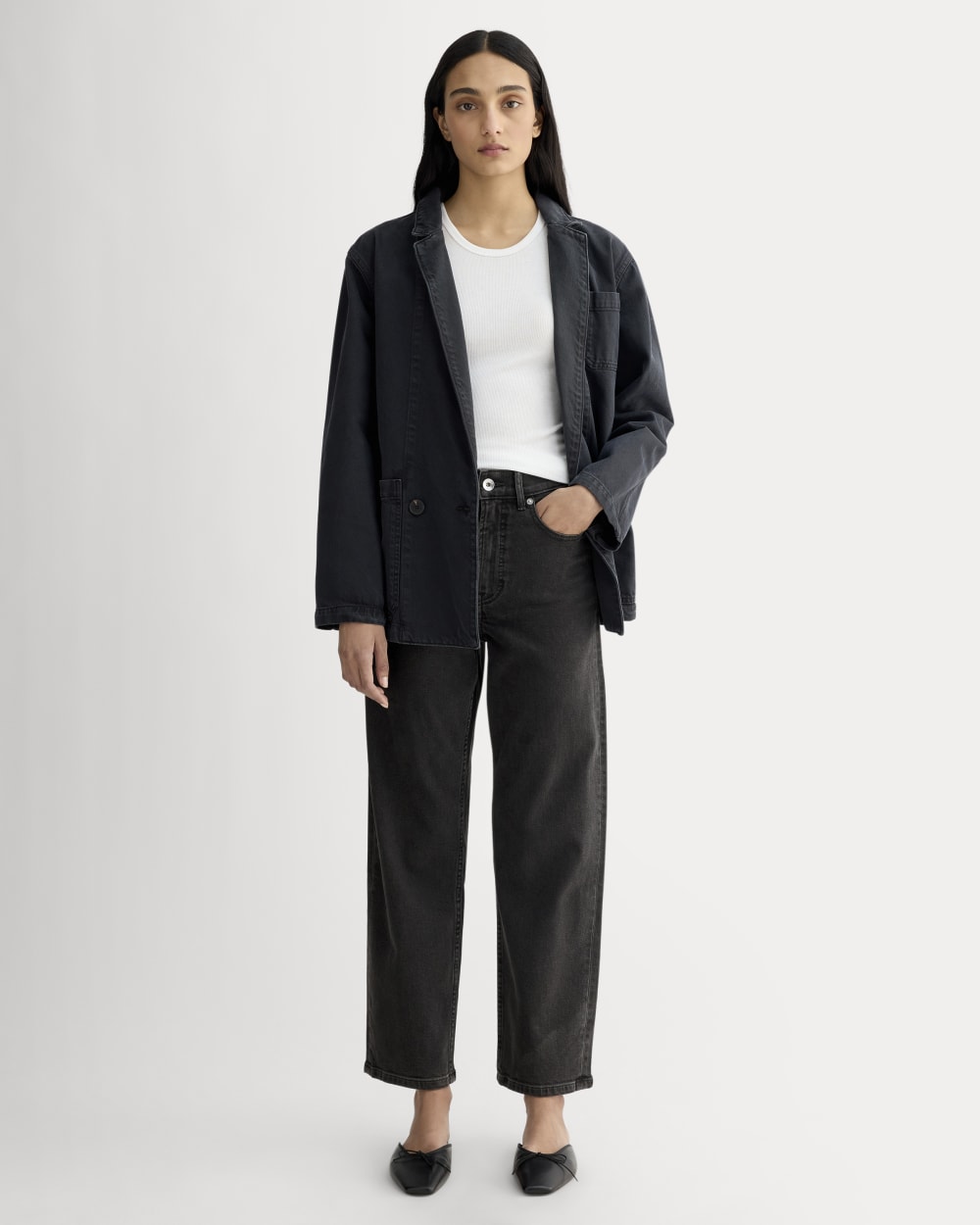 The Way-High® Jean 2.0 | Washed Black | 29.5 Inseam