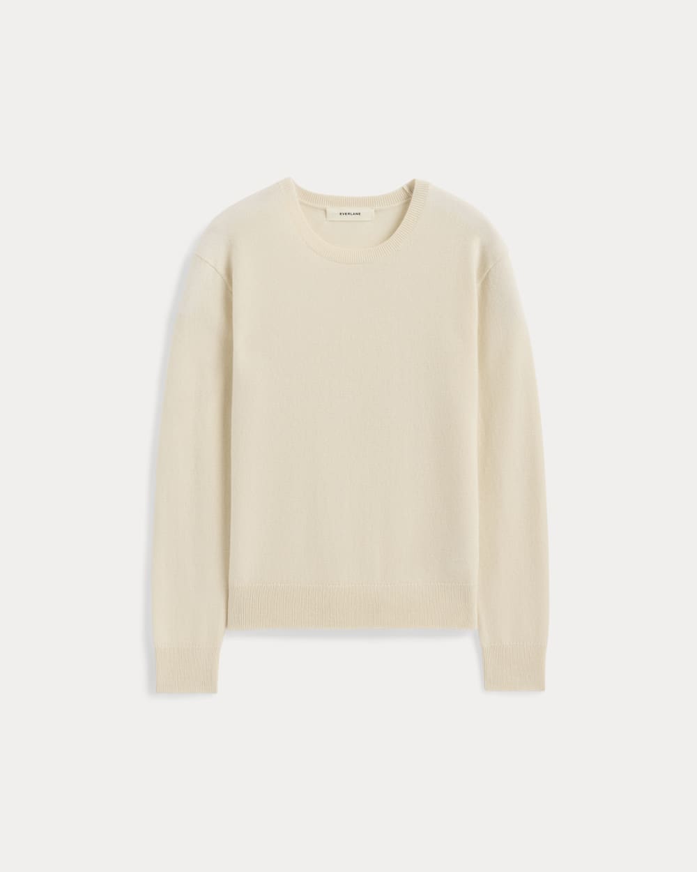 The Classic Crew in Cashmere | Bone - Image 2