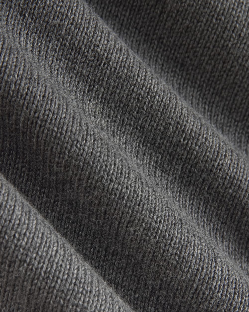 The Boxy Sweater in Everyday Cotton | Heathered Charcoal - Image 8