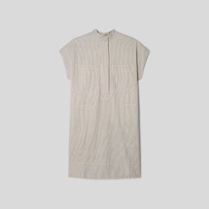 Alternative view of The Easy Workwear Dress | Canvas Tan / Navy