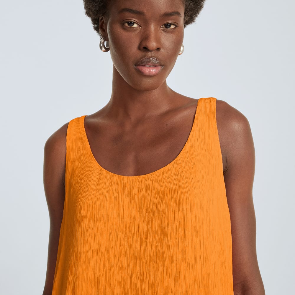 The Naia™ Ripple Tank Dress | Turmeric - Image 4