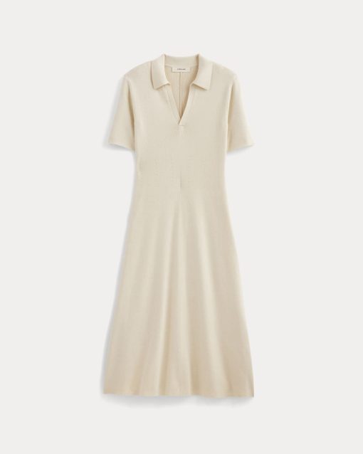Alternative view of The Knit Polo Dress | Birch