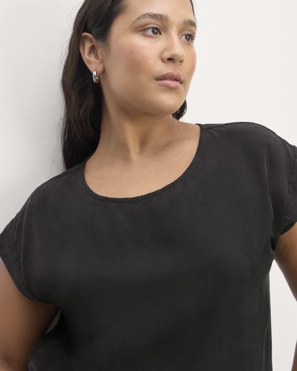 The Muscle Top in Butterlite | Black - Image 4