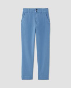 Alternative view of The Organic Straight-Leg Pant | Heritage Blue