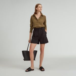 The Draper Short in Buttersmooth | Black