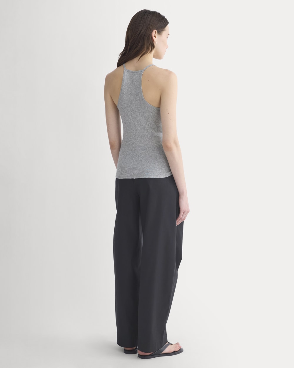 Tissue Narrow Racerback Tank | Heathered Grey - Image 5